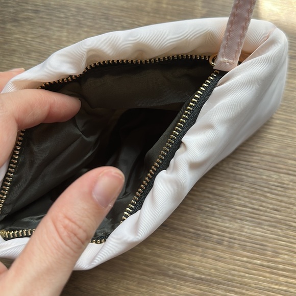 Jean Paul Gaultier light pink off white small pouch - Picture 4 of 4